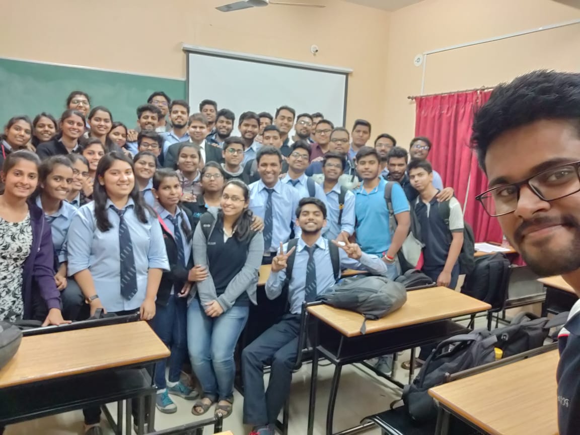 TE students of Computer engineering Department participant Zensar Technologies Limited.