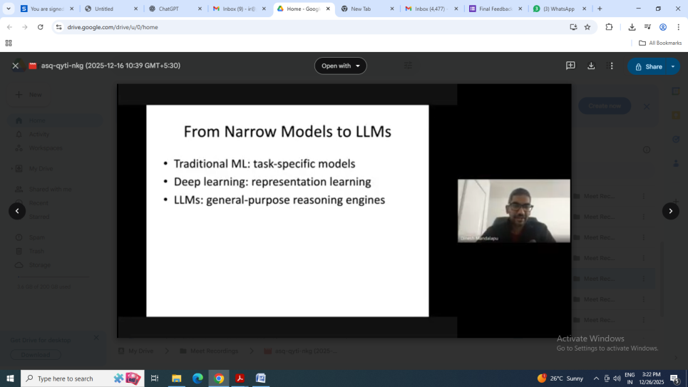FDP on Artificial Intelligence