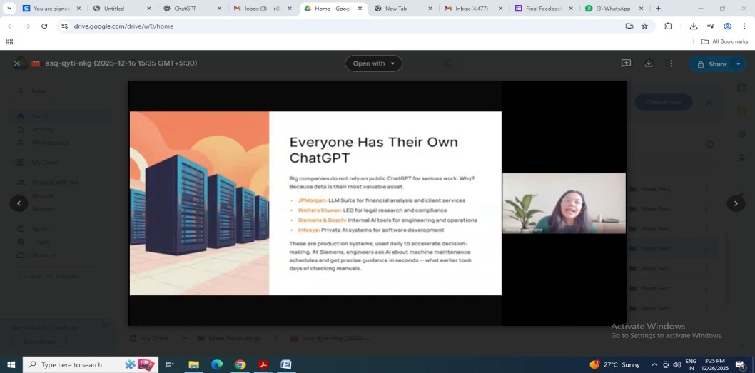 FDP on Artificial Intelligence