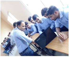 Inauguration by Principal Sir3