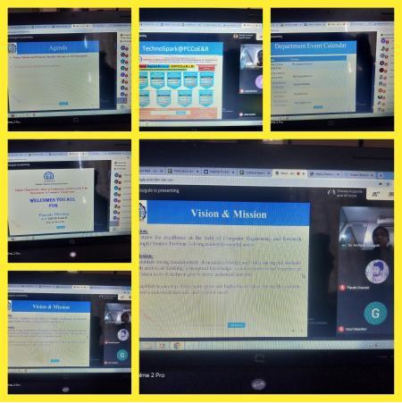 Online PTM 2020 was conducted on 11/05/2020, PCCOER